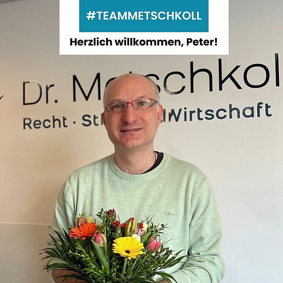 Peter Schindler – unser neuer Finanzbuchhalter