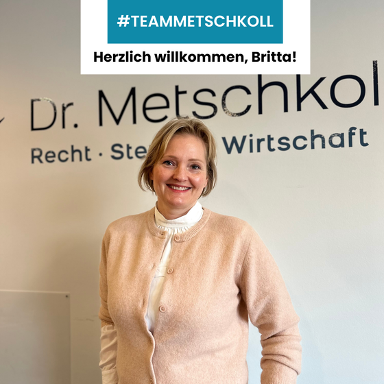 Willkommen zurück: Britta Kaltenbach