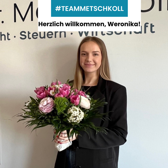 Weronika Slotta – Neue Kollegin im Bereich Lohn- und Gehaltsbuchhaltung
